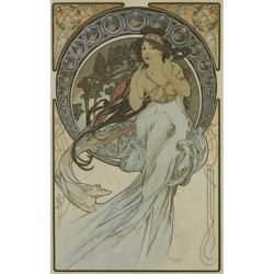 Plakát Umění – Hudba (1898)