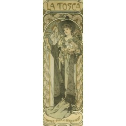 Plakát – Tosca (1898)