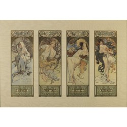Plakát – Roční doby (1897)